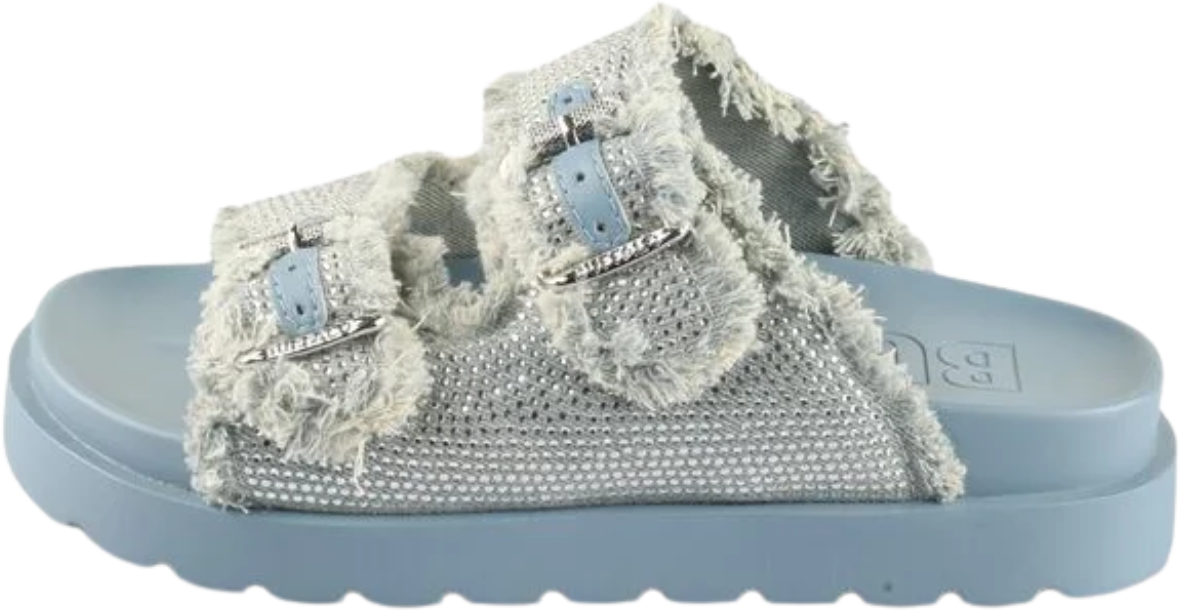 Buffalo London Eve Ari Spark Slipper Blauw