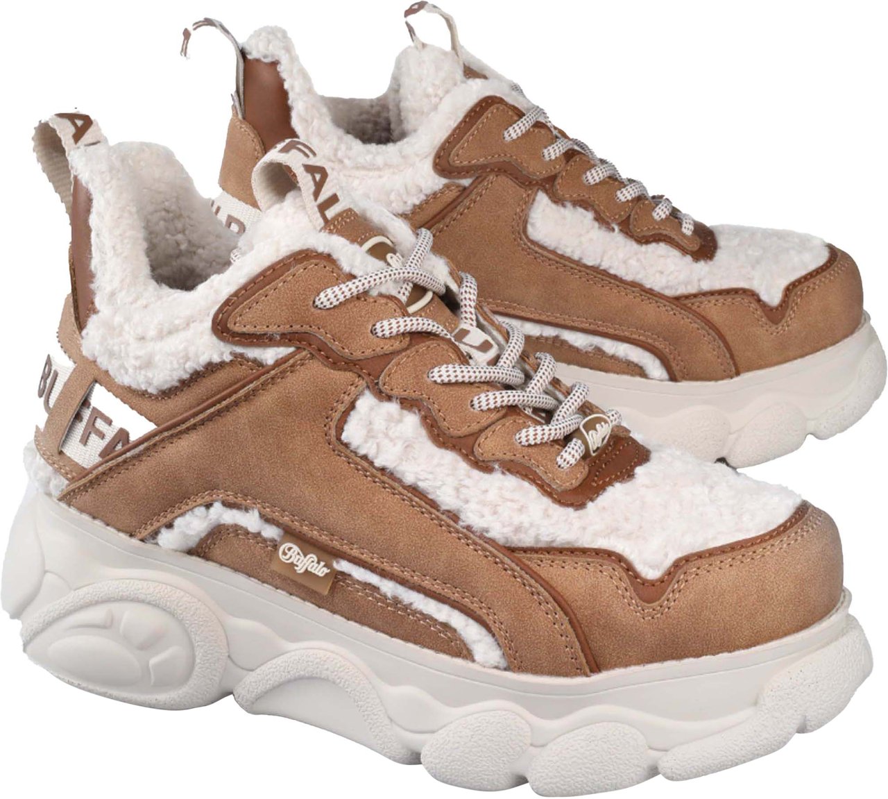 Buffalo London Cold Chai Warm Boots Beige