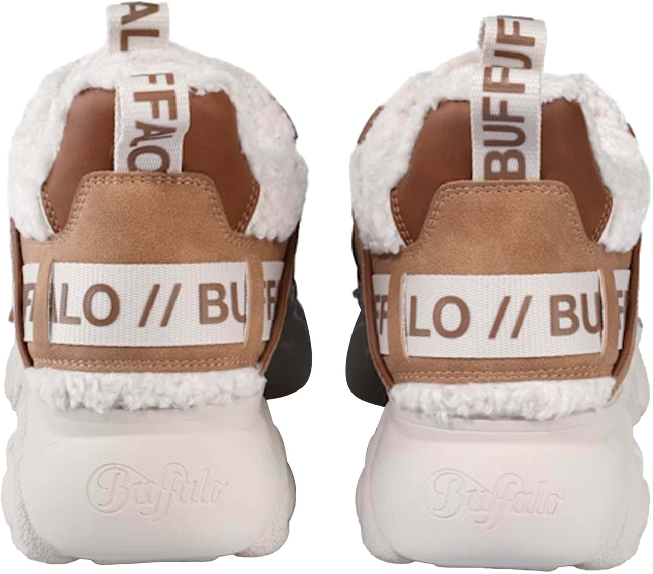 Buffalo London Cold Chai Warm Boots Beige
