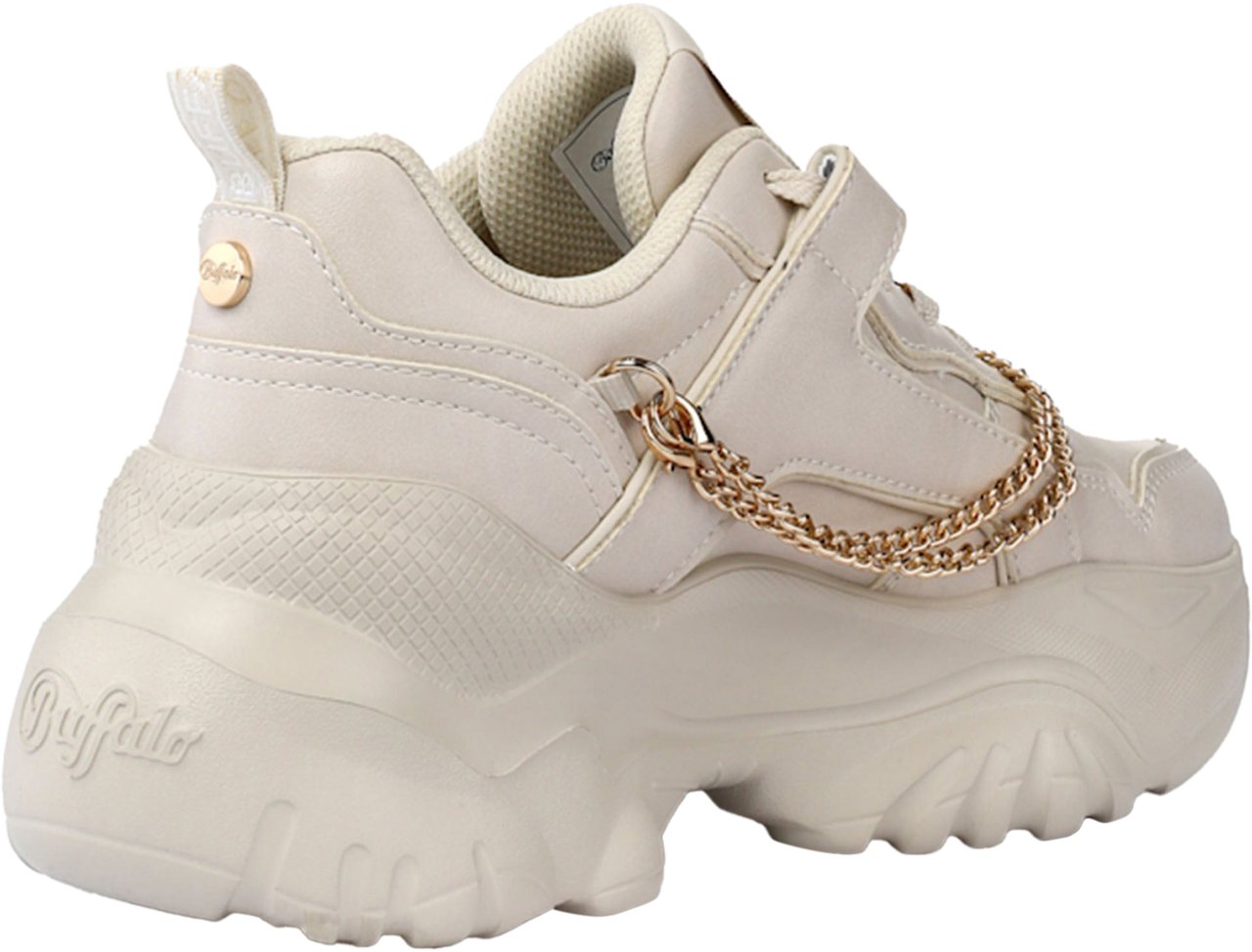 Buffalo London Bliss Chain Sneakers Wit