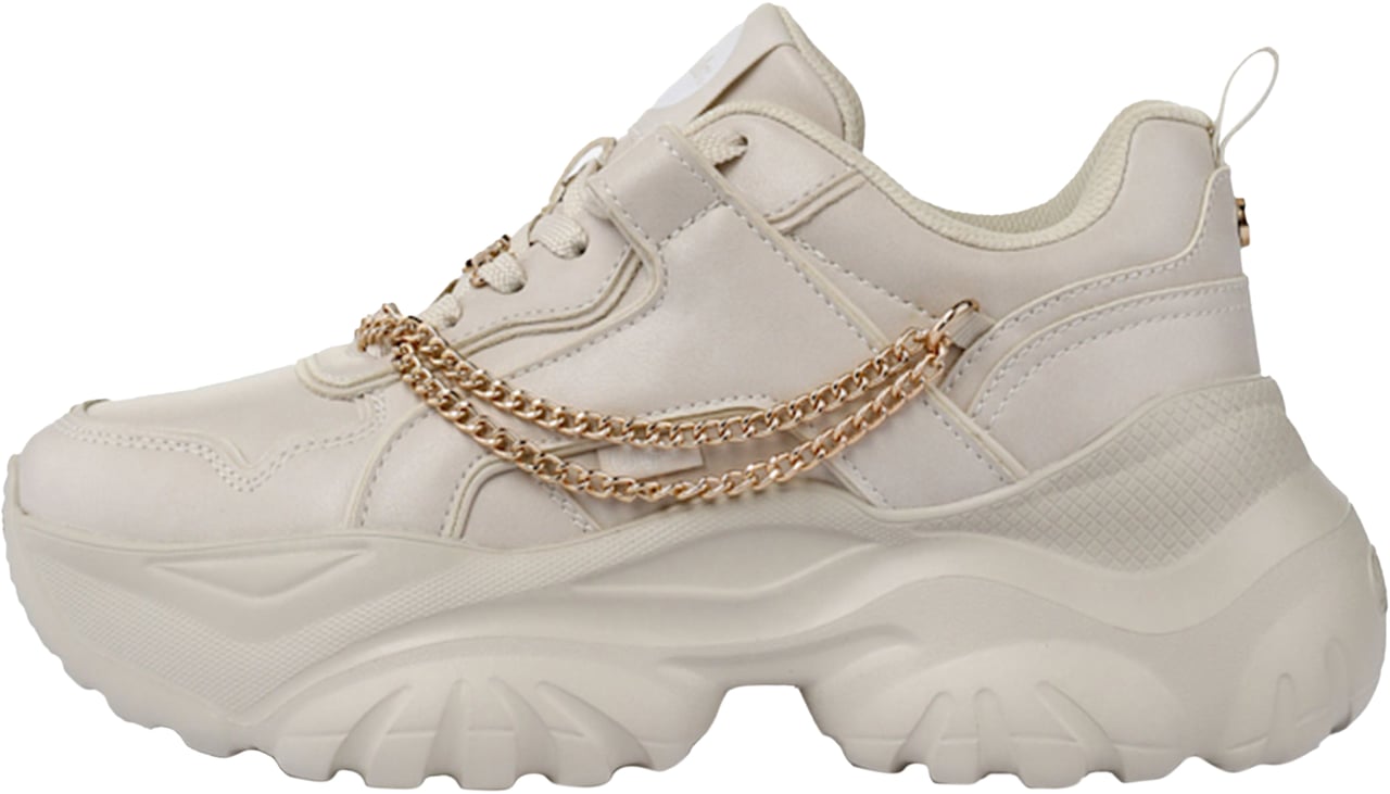 Buffalo London Bliss Chain Sneakers Wit