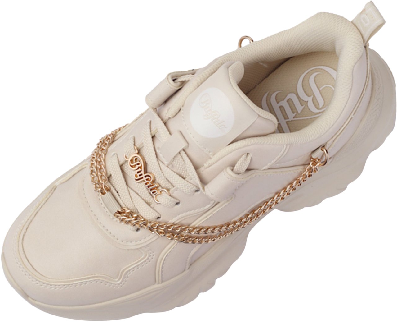 Buffalo London Bliss Chain Sneakers Wit