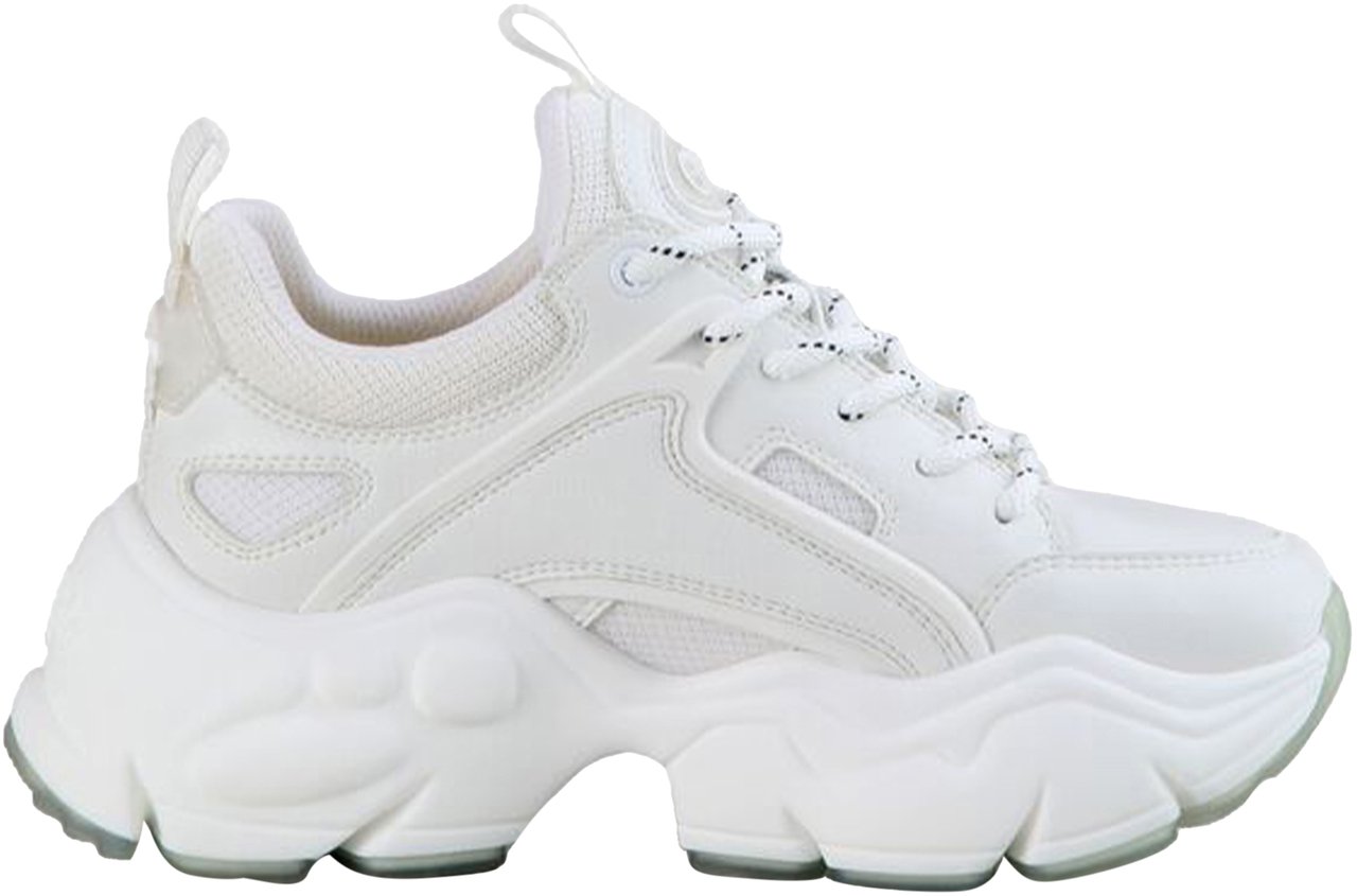 Buffalo London Buffalo Binary C Sneakers Wit Binary C Wit
