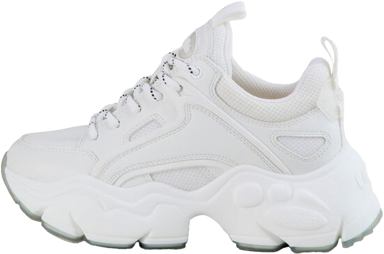 Buffalo London Buffalo Binary C Sneakers Wit Binary C Wit