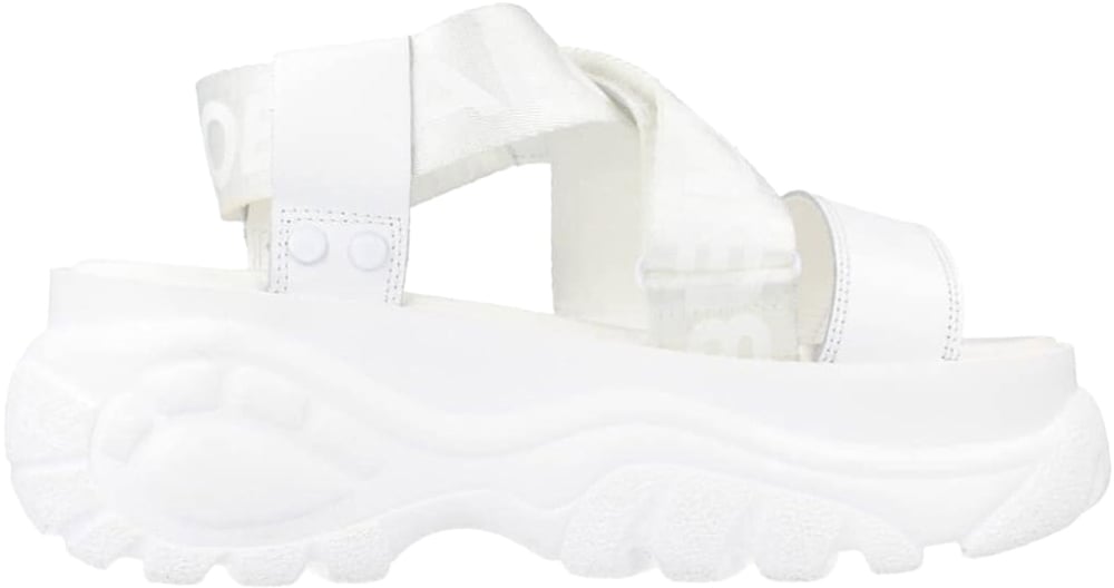 Buffalo London Classic Chunky Sole Sandals Wit