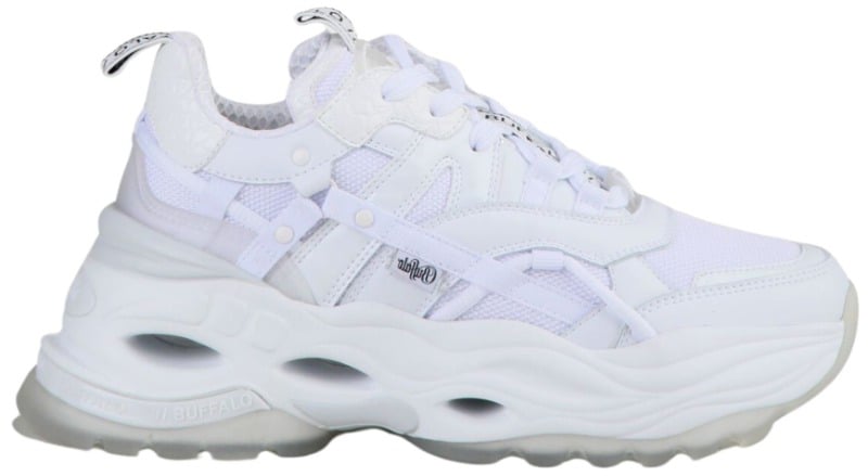 Buffalo London Buffalo Triplet Hollow Sneakers Wit Triplet Hollow Wit