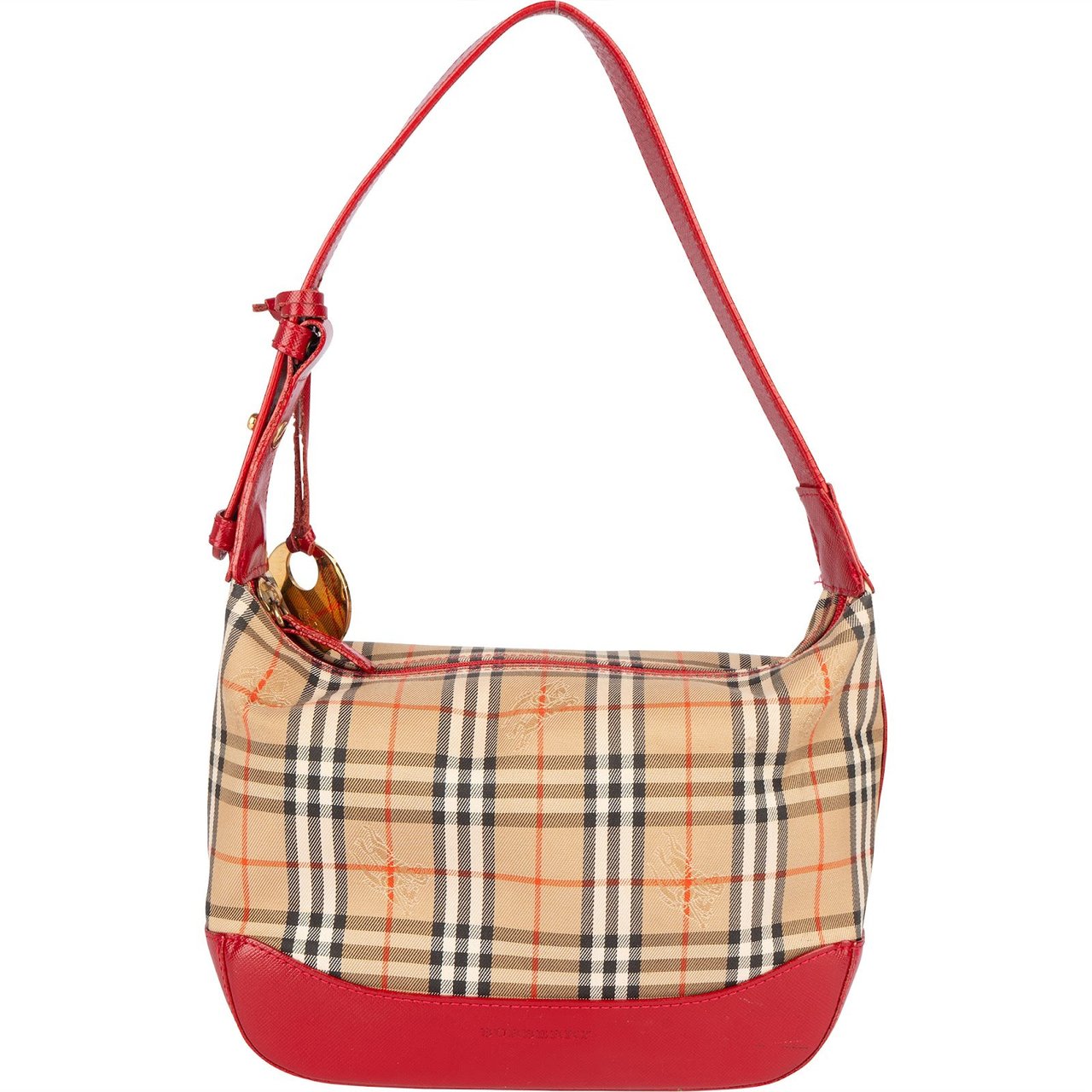 Burberry Burberry Nova Check Monogram Mini Handbag Beige