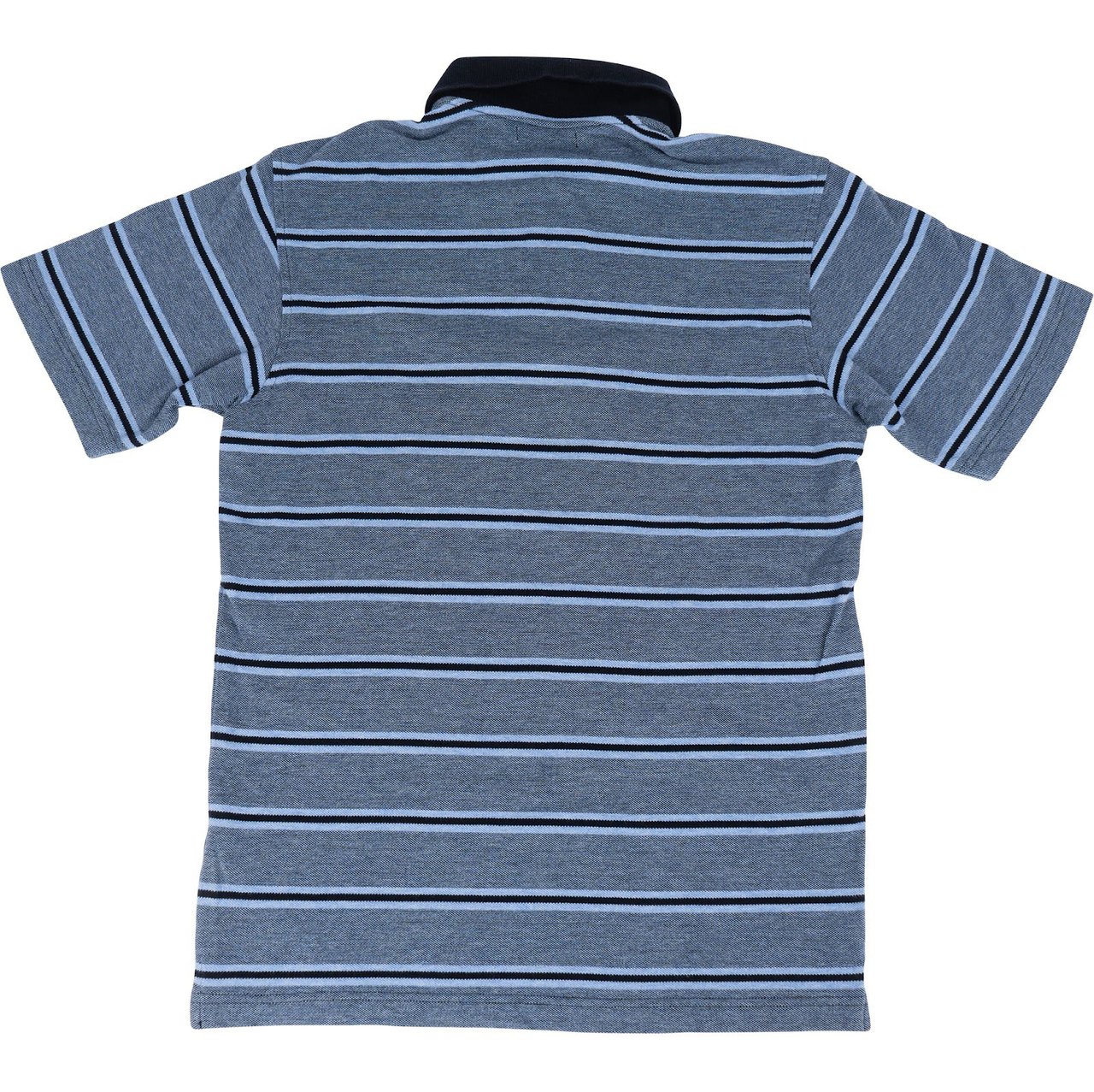 Burberry Burberry Blue Label Striped Polo Shirt (M) Blauw