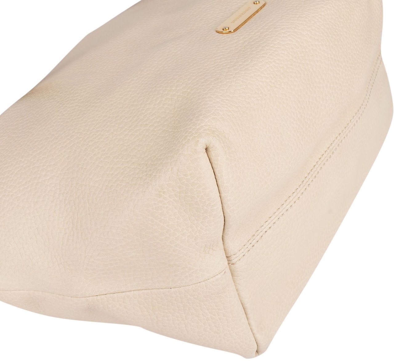 Burberry Grainy Leather Blaze Tote Handbag Wit