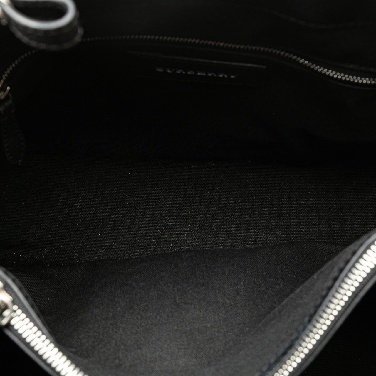 Burberry Medium House Check Canvas Banner Satchel Bruin