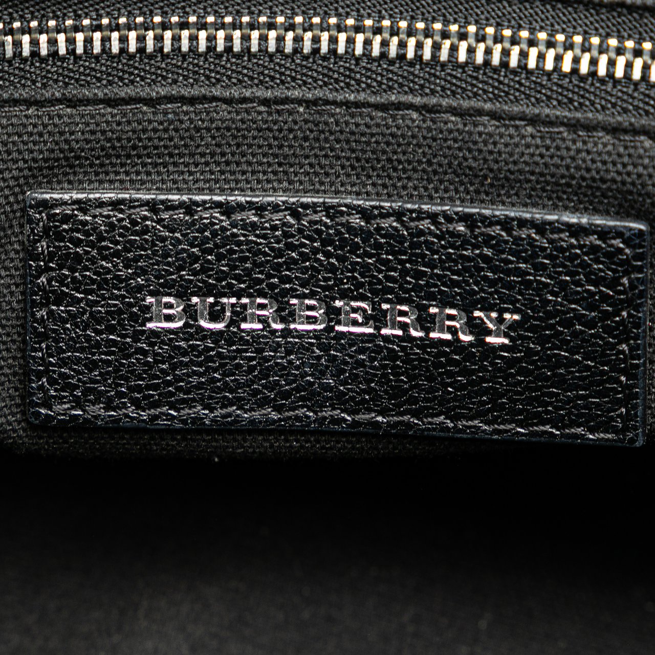 Burberry Medium House Check Canvas Banner Satchel Bruin