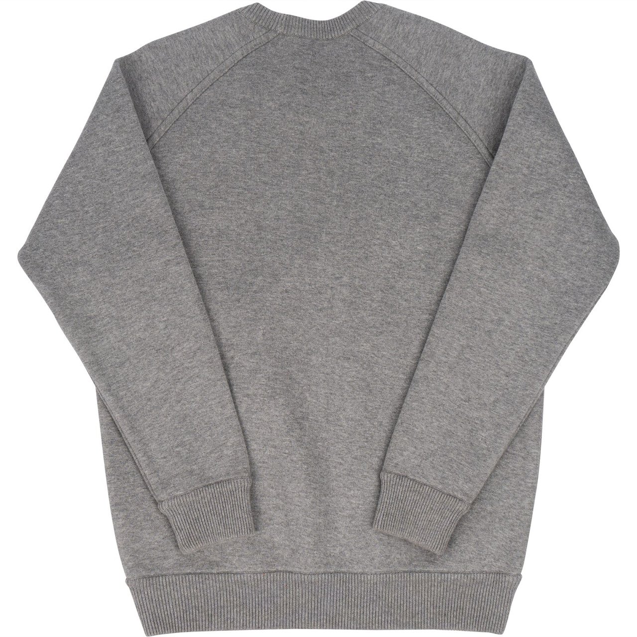 Burberry Burberry Grey Cotton Check Embossed Raglan Sweatshirt Sweater (M) Divers