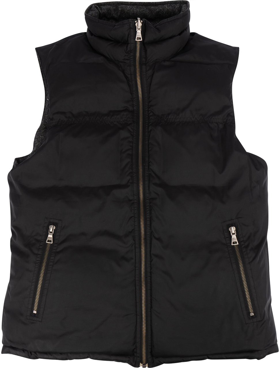 Burberry Burberry Reversible Puffer Vest (M) Zwart