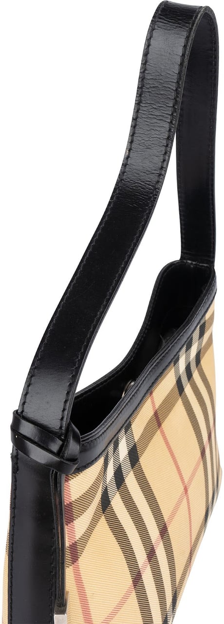 Burberry Burberry Nova-Check Monogram Pochette Shoulder Bag Beige