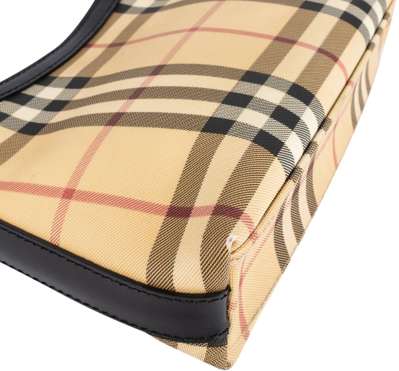 Burberry Burberry Nova-Check Monogram Pochette Shoulder Bag Beige