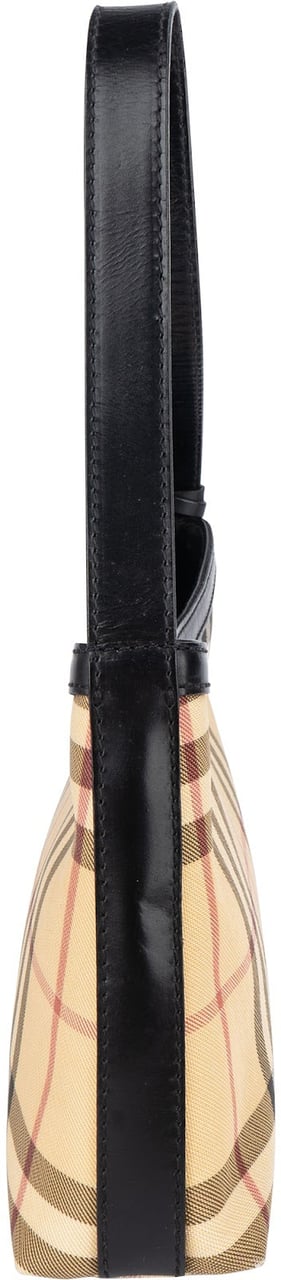 Burberry Burberry Nova-Check Monogram Pochette Shoulder Bag Beige