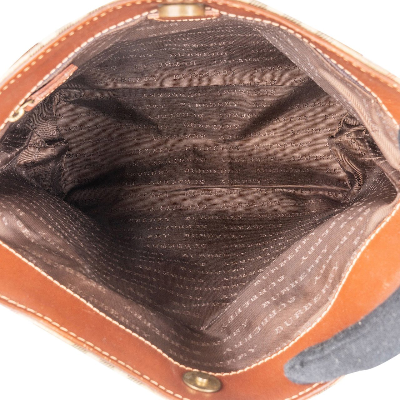 Burberry Burberry Haymarket Nova Check Tote Handbag Beige