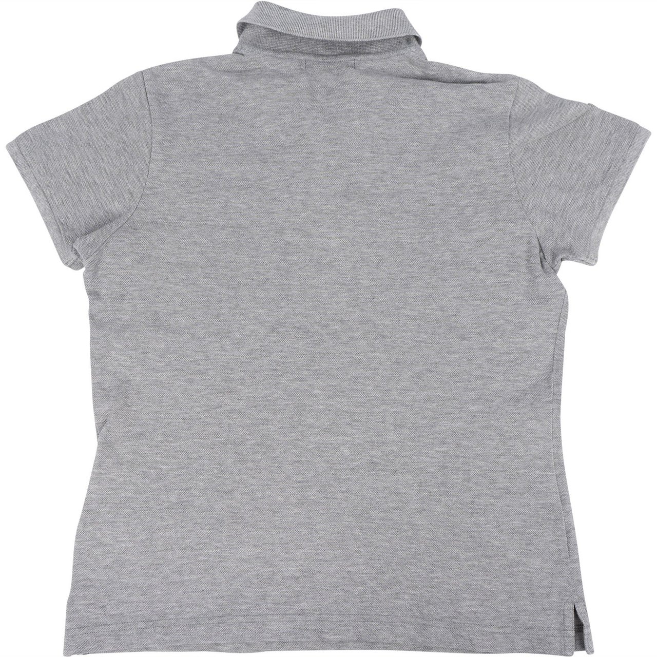 Burberry Burberry Grey Cotton Equestrian Knight Emblem Women Polo Shirt (2) Divers