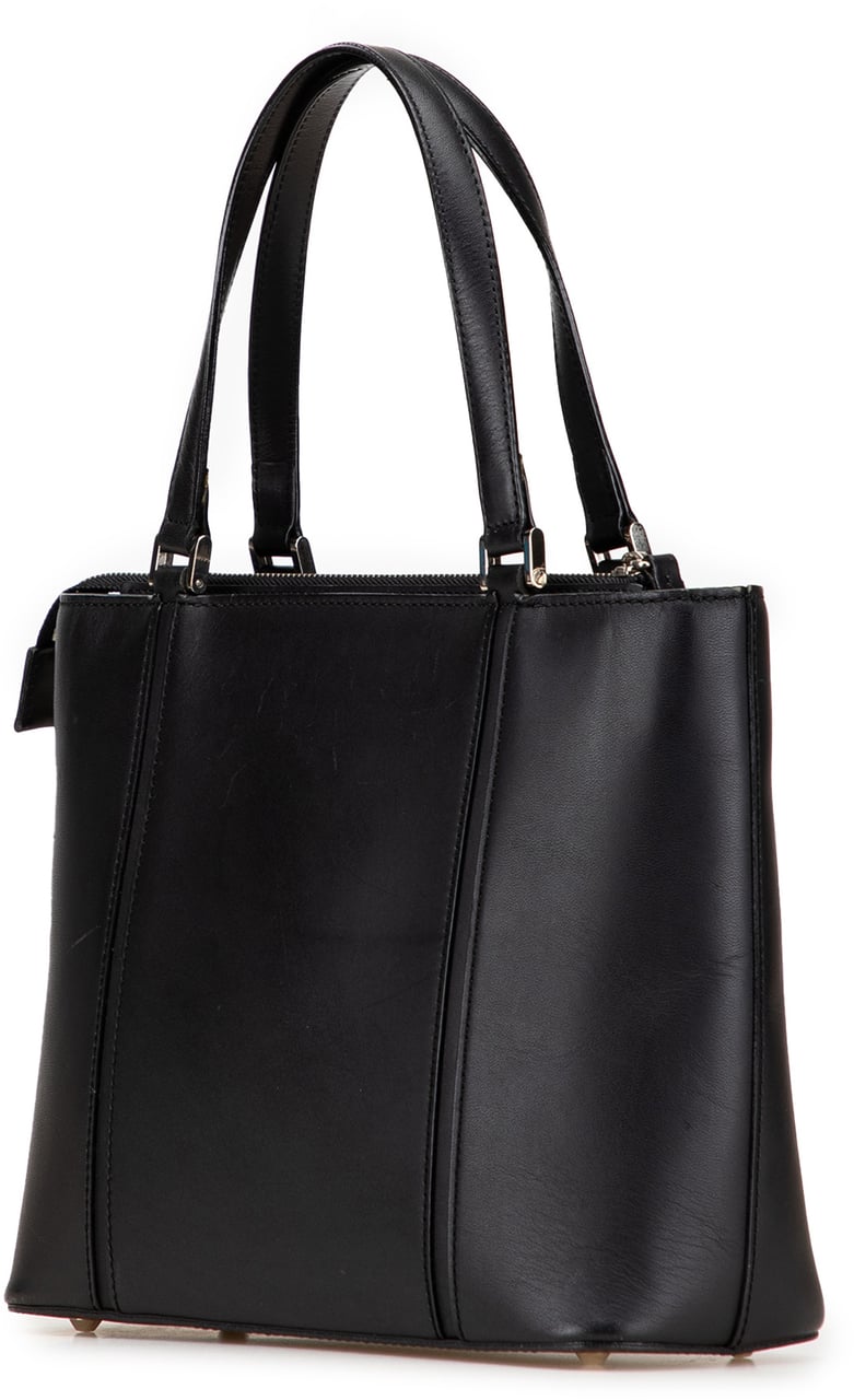 Burberry Leather Handbag Zwart