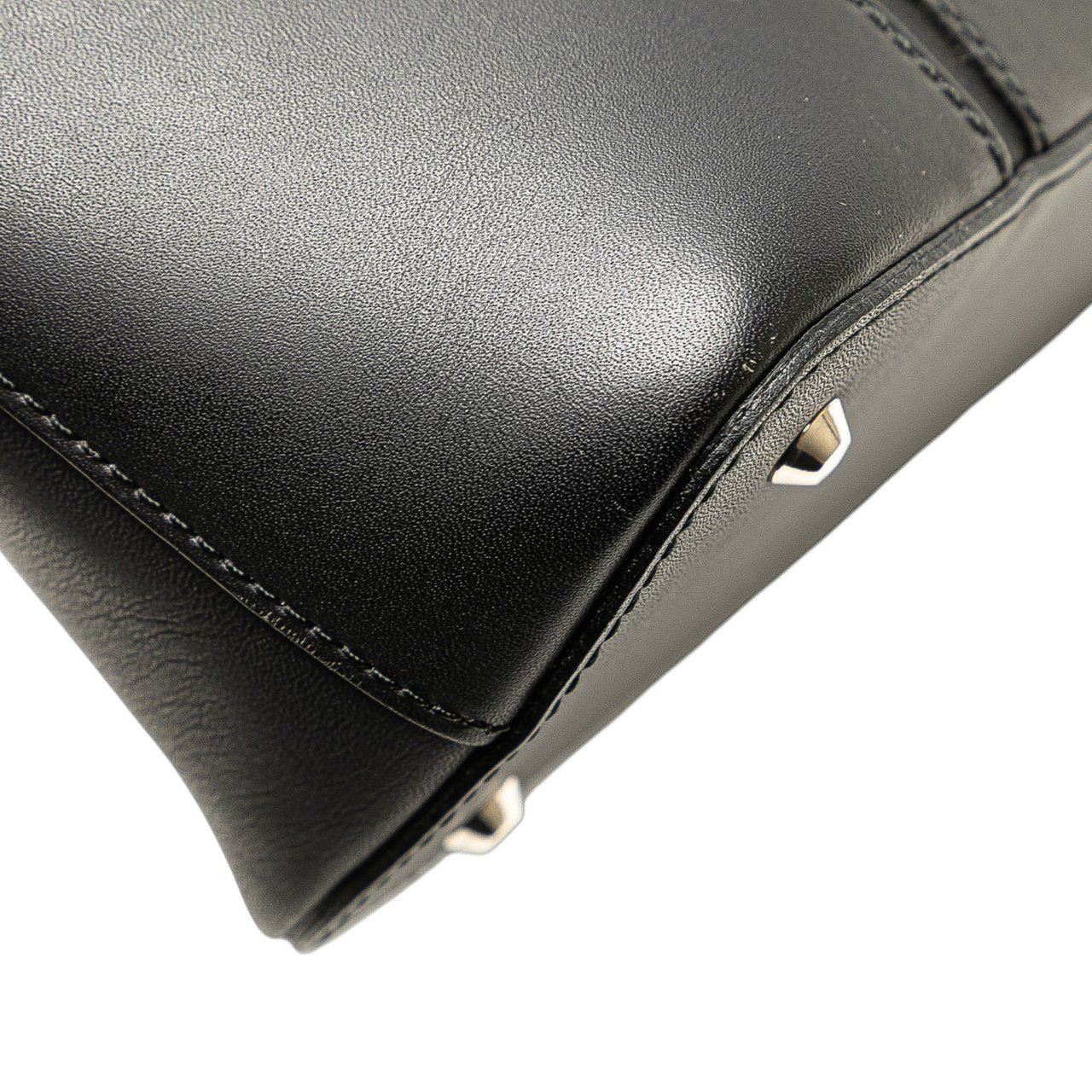 Burberry Leather Handbag Zwart