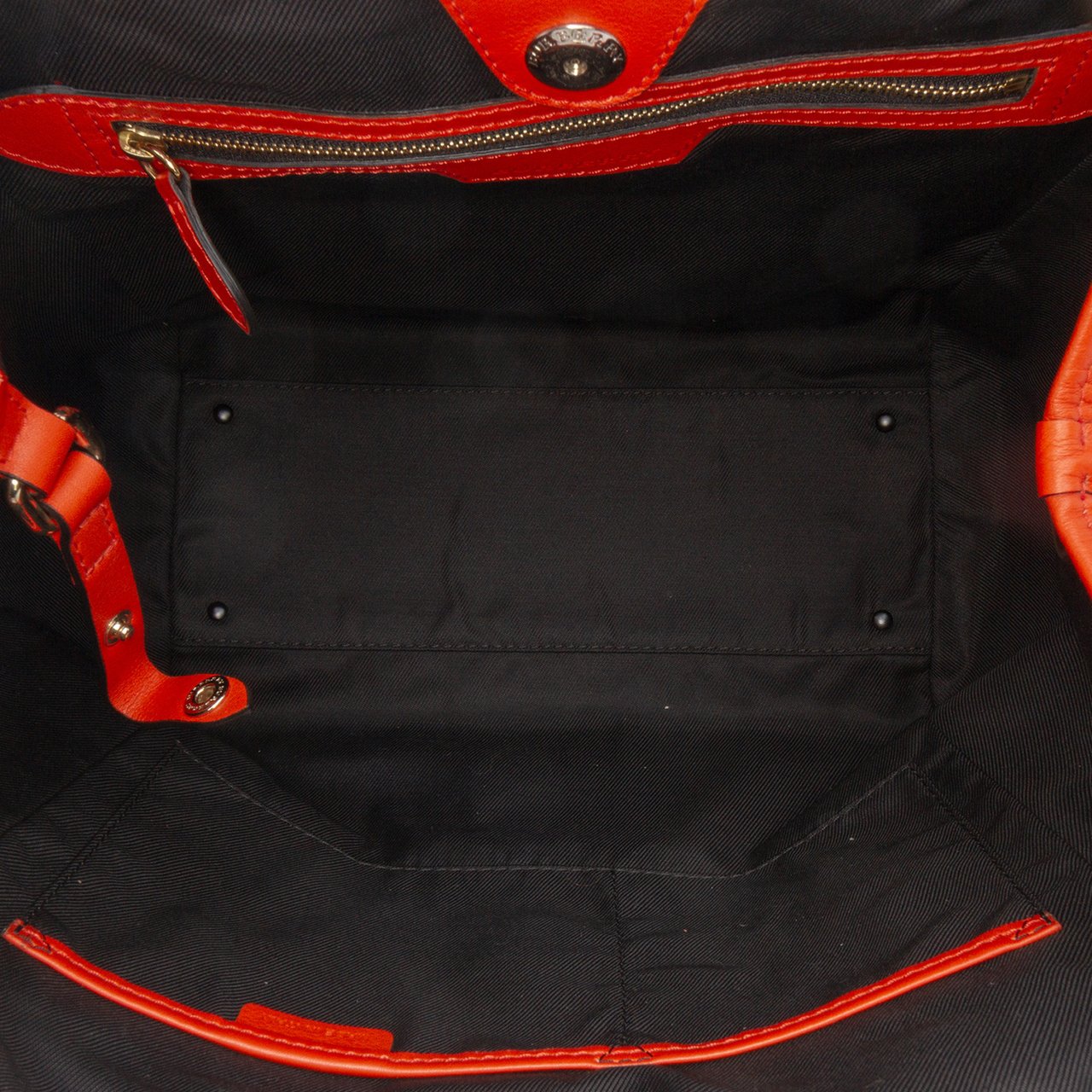 Burberry Small Haymarket Check Canvas and Leather Canterbury Tote Bruin