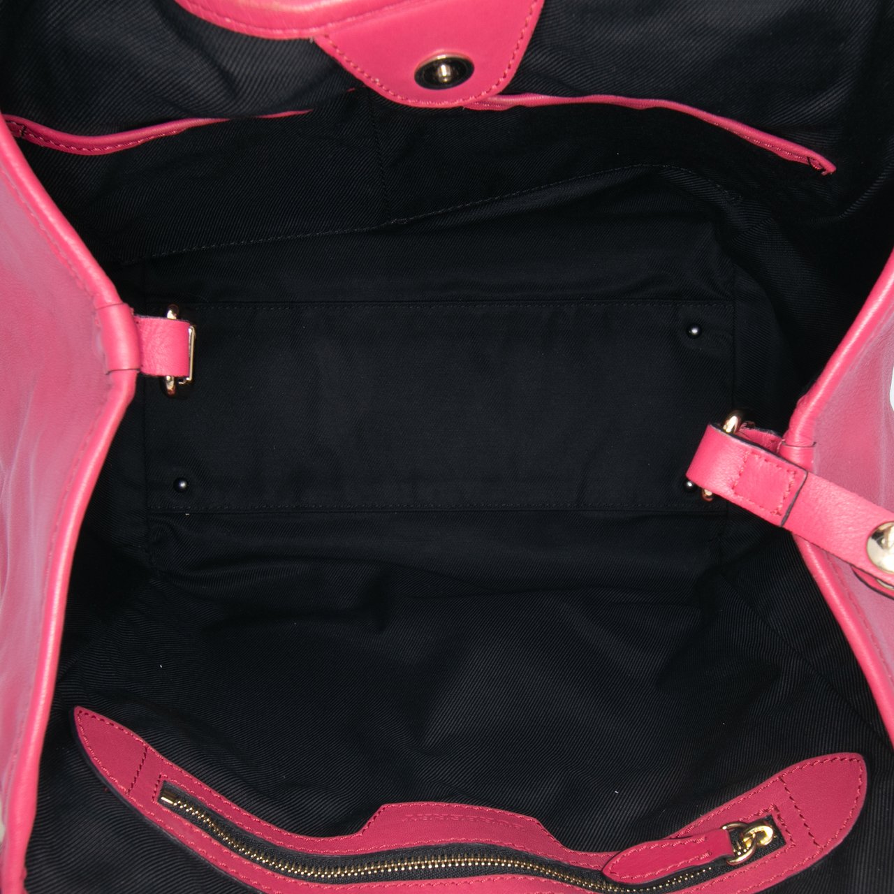 Burberry Small Haymarket Check Canvas and Leather Canterbury Tote Bruin