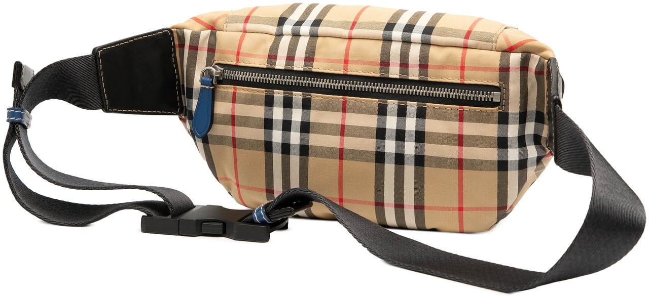 Burberry House Check Nylon Sonny Belt Bag Bruin