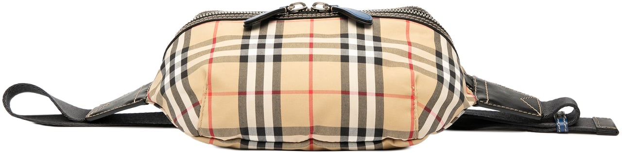 Burberry House Check Nylon Sonny Belt Bag Bruin