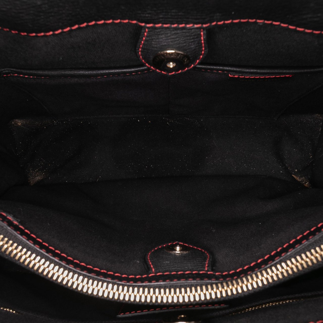 Burberry Medium Leather Patchwork and House Check Banner Satchel Rood