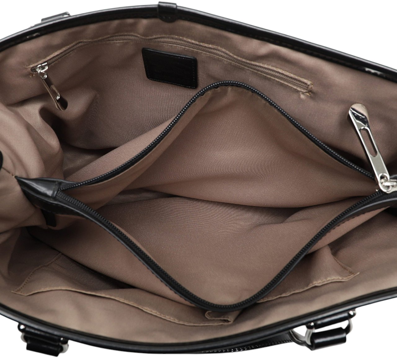 Burberry Supernova Check Coated Canvas Tote Bruin