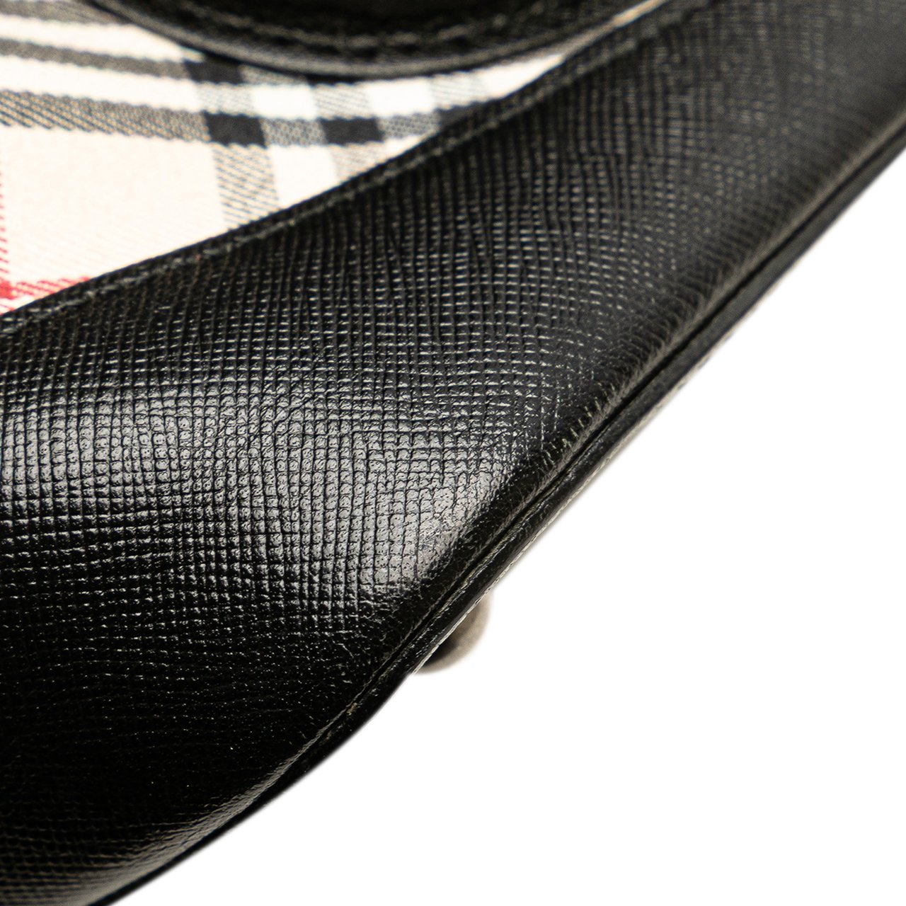 Burberry Nova Check Canvas Handbag Bruin