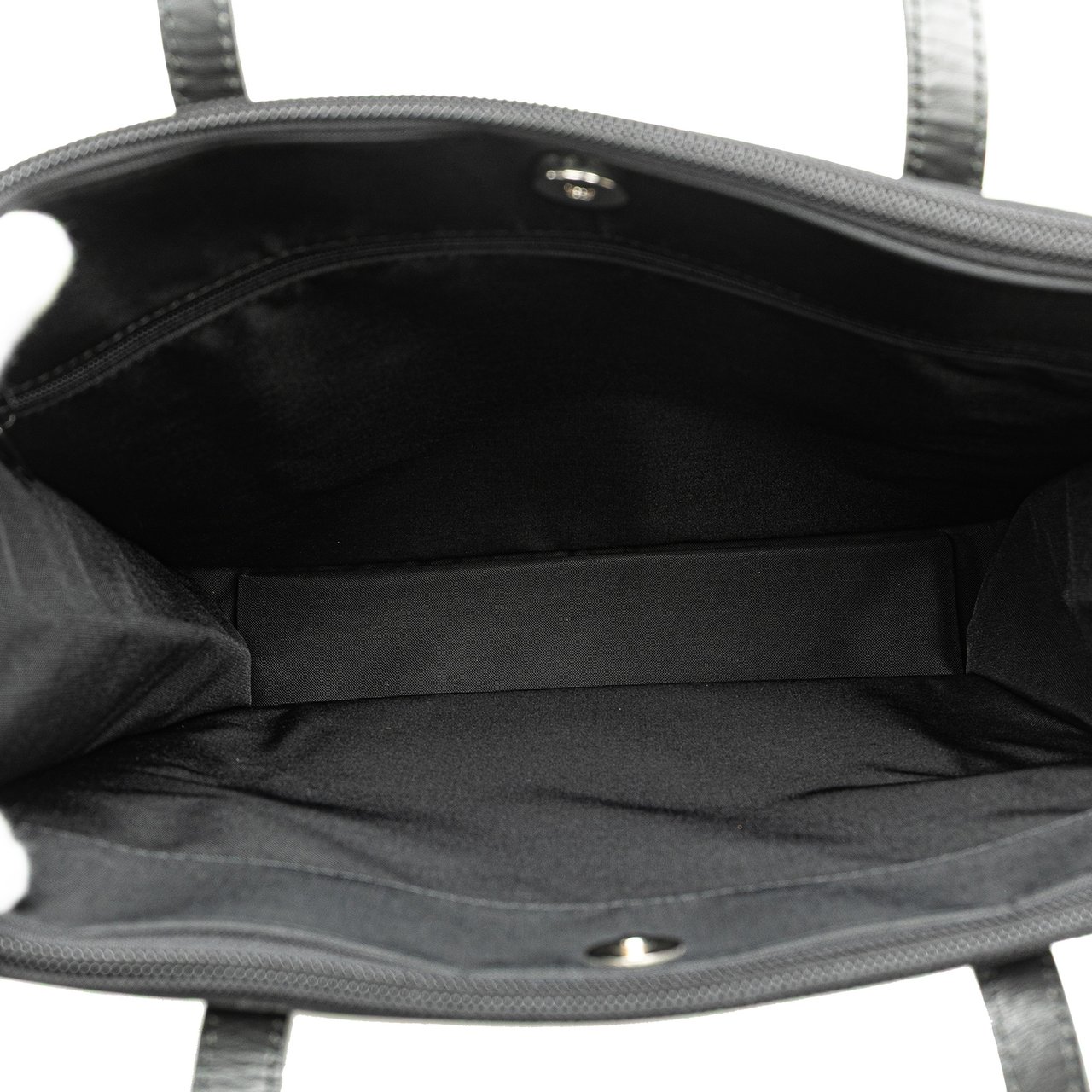 Burberry Nova Check Trimmed Nylon Tote Zwart