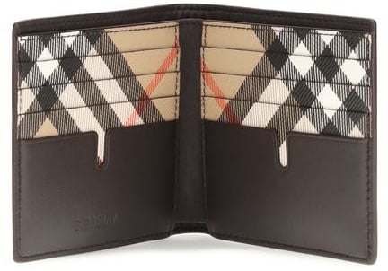 Burberry Burberry Brown Calf Leather Bos Taurus Wallet Bruin