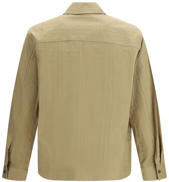 Burberry Beige Cotton Coat Beige