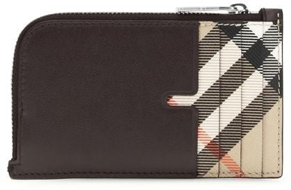 Burberry Burberry Multicolor Calf Leather Bos Taurus Wallet Divers