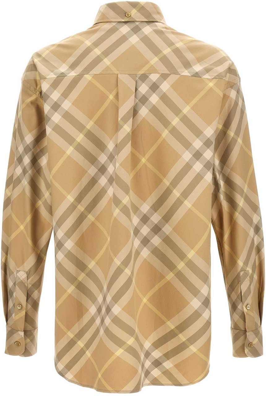 Burberry Beige Cotton Blouse Beige