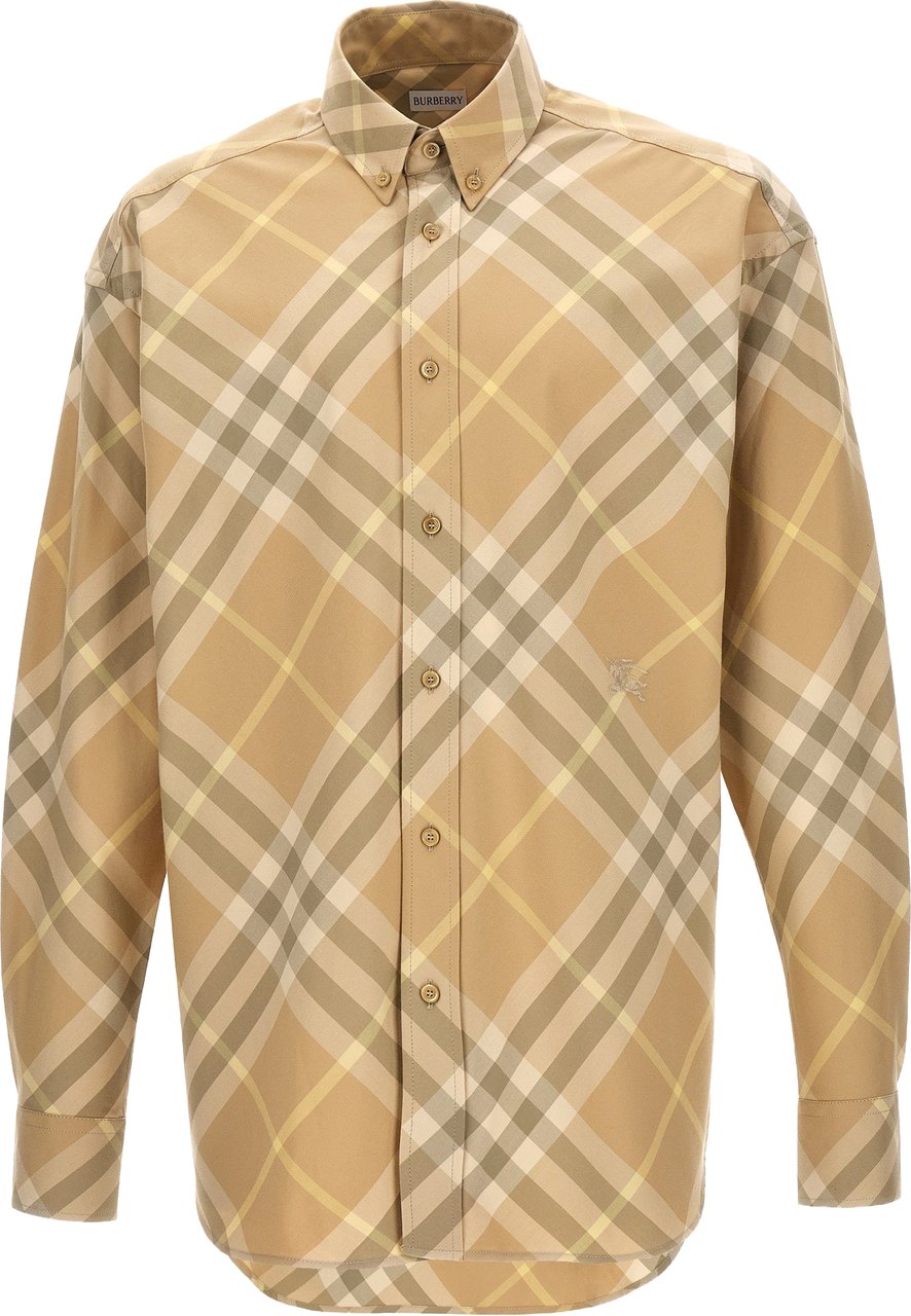 Burberry Beige Cotton Blouse Beige