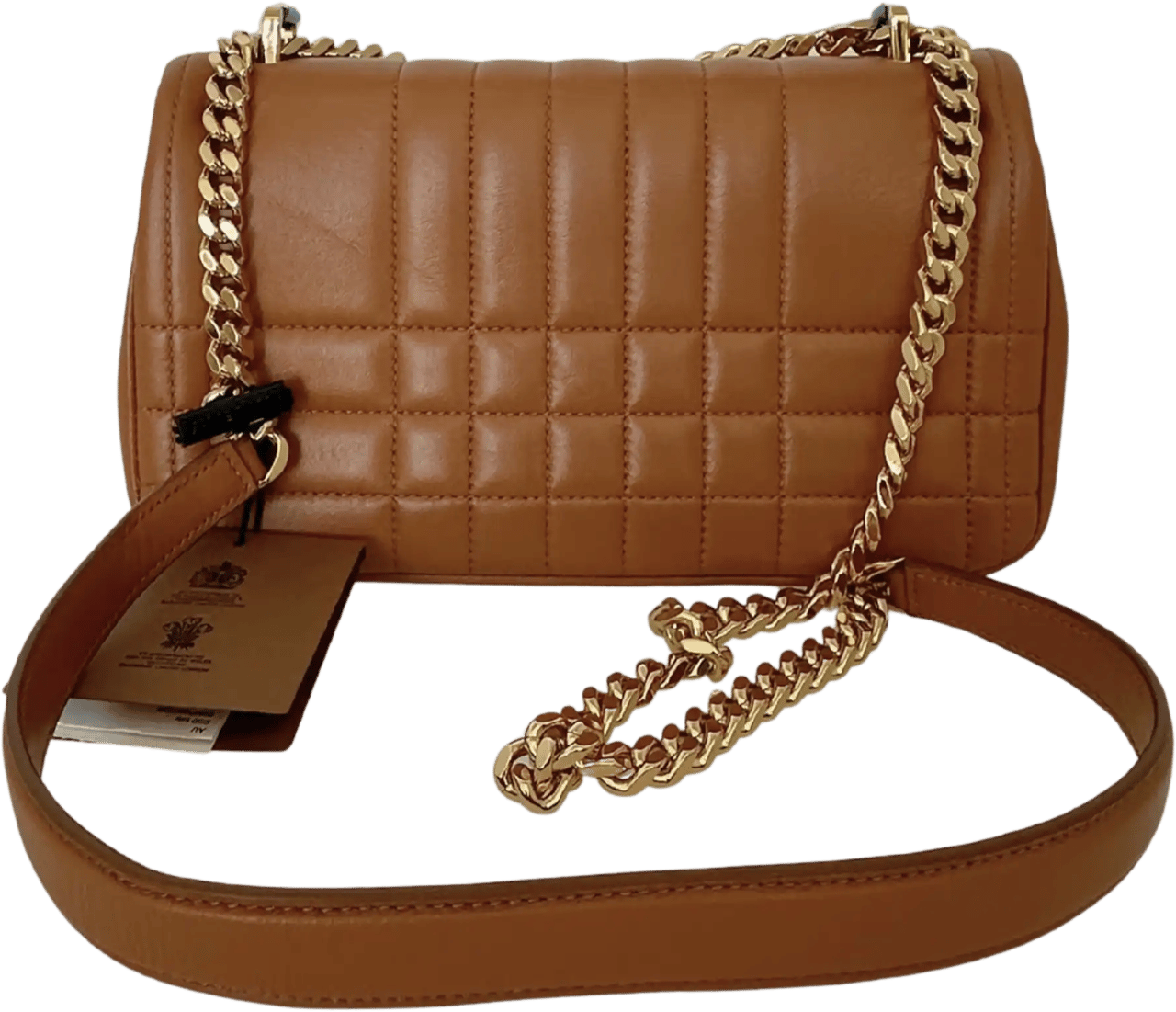 Burberry Burberry kleine Lola Handtasche Leder braun / ungetragen Bruin