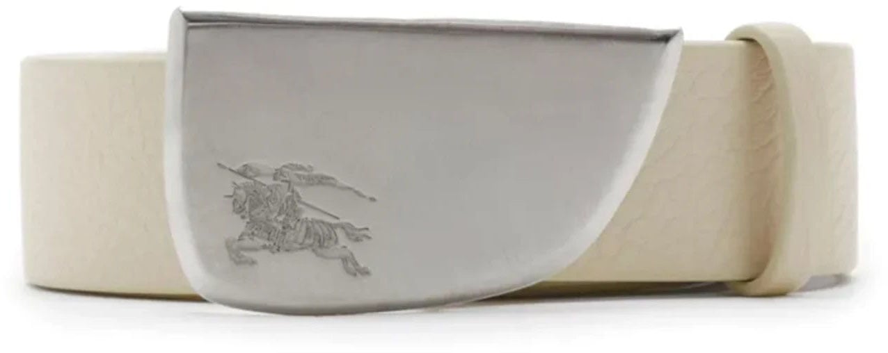 Burberry Burberry Belts White Unisex Dierenprint