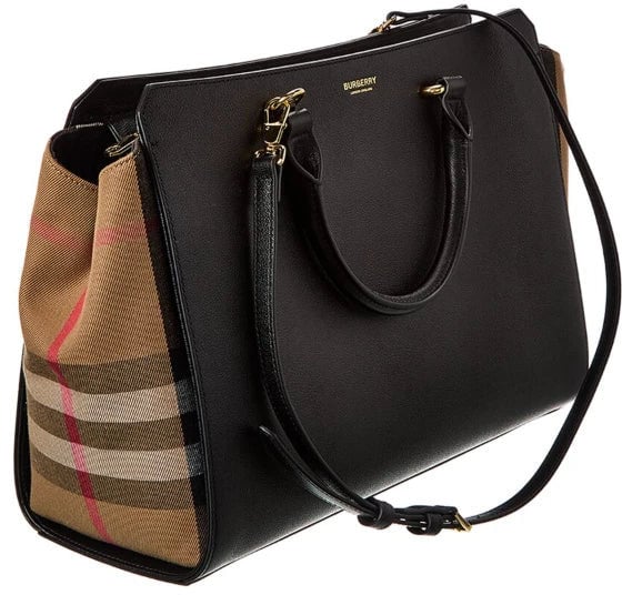 Burberry Burberry Handbags Black Woman Dierenprint