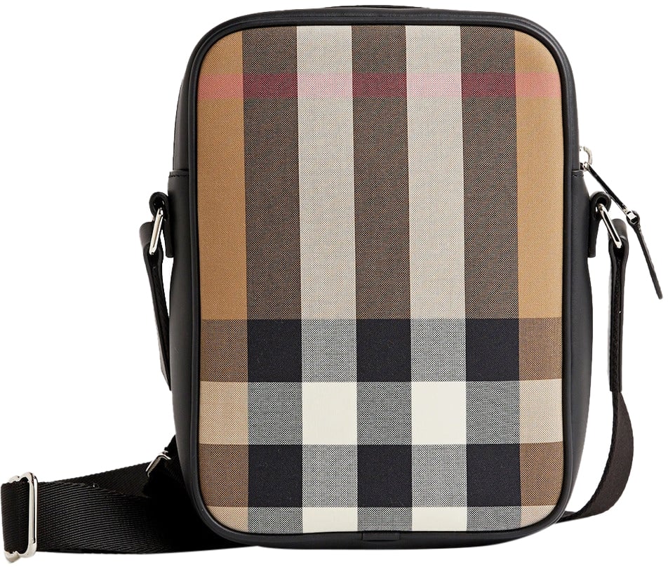 Burberry burberry - Man bags - mlpaddy-chkbin-taupe Beige