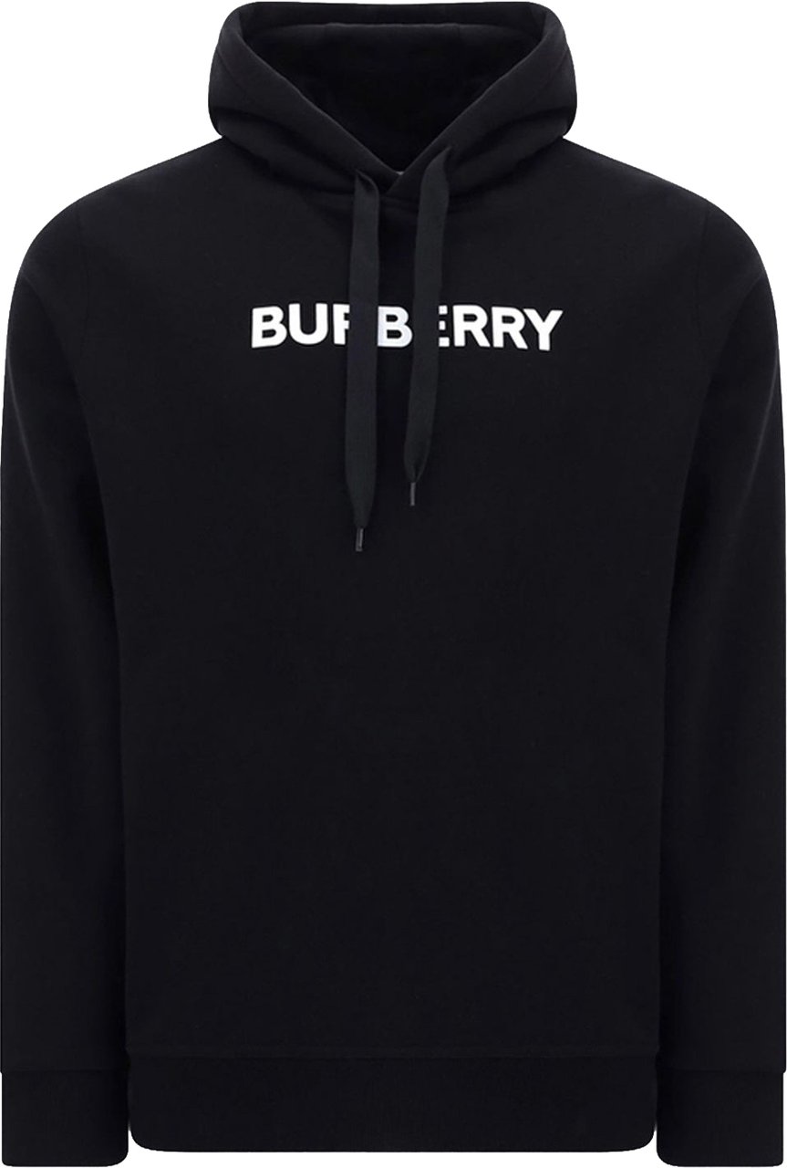 Burberry Ansdell Hooded Logo Sweatshirt Zwart