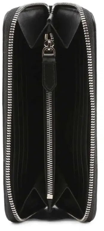 Burberry Leather Wallet Black Zwart