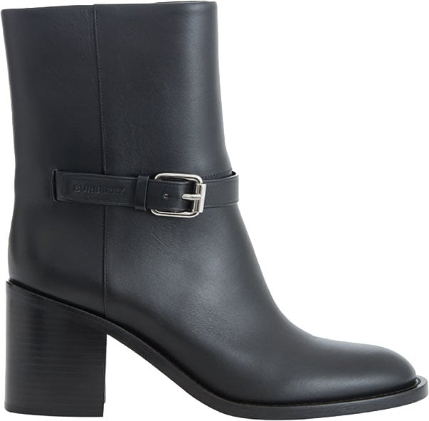 Burberry Ankle Boots Black Divers