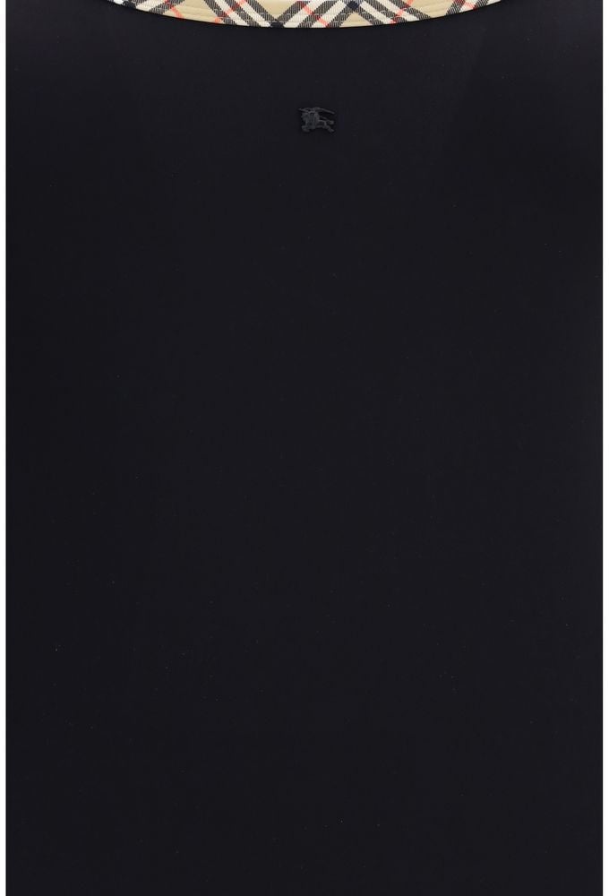 Burberry Black Polyamide One-Piece Swimsuit Zwart