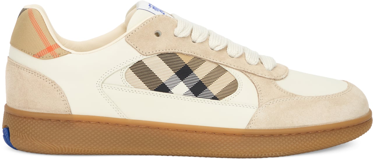 Burberry Sneakers with tartan details Beige