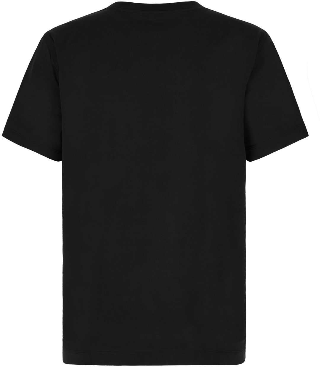 Burberry Black stretch cotton t-shirt Zwart