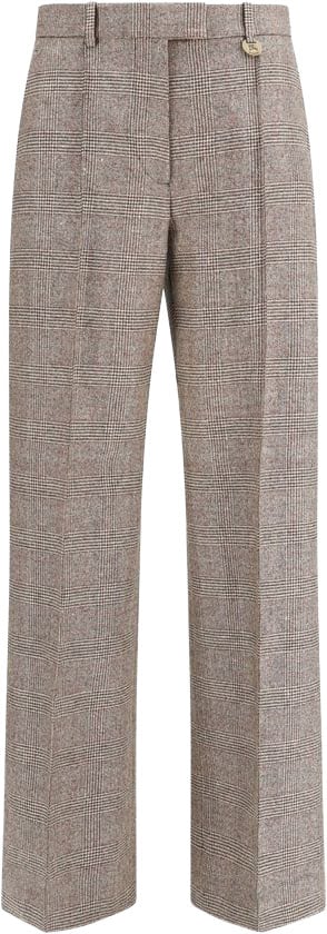 Burberry Beige Wool Oves Aries Dress Pants Beige