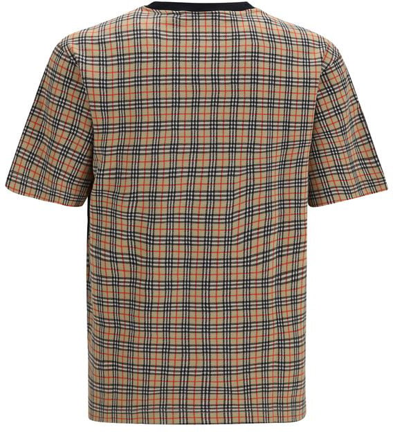Burberry Multicolor Cotton T-Shirt Divers