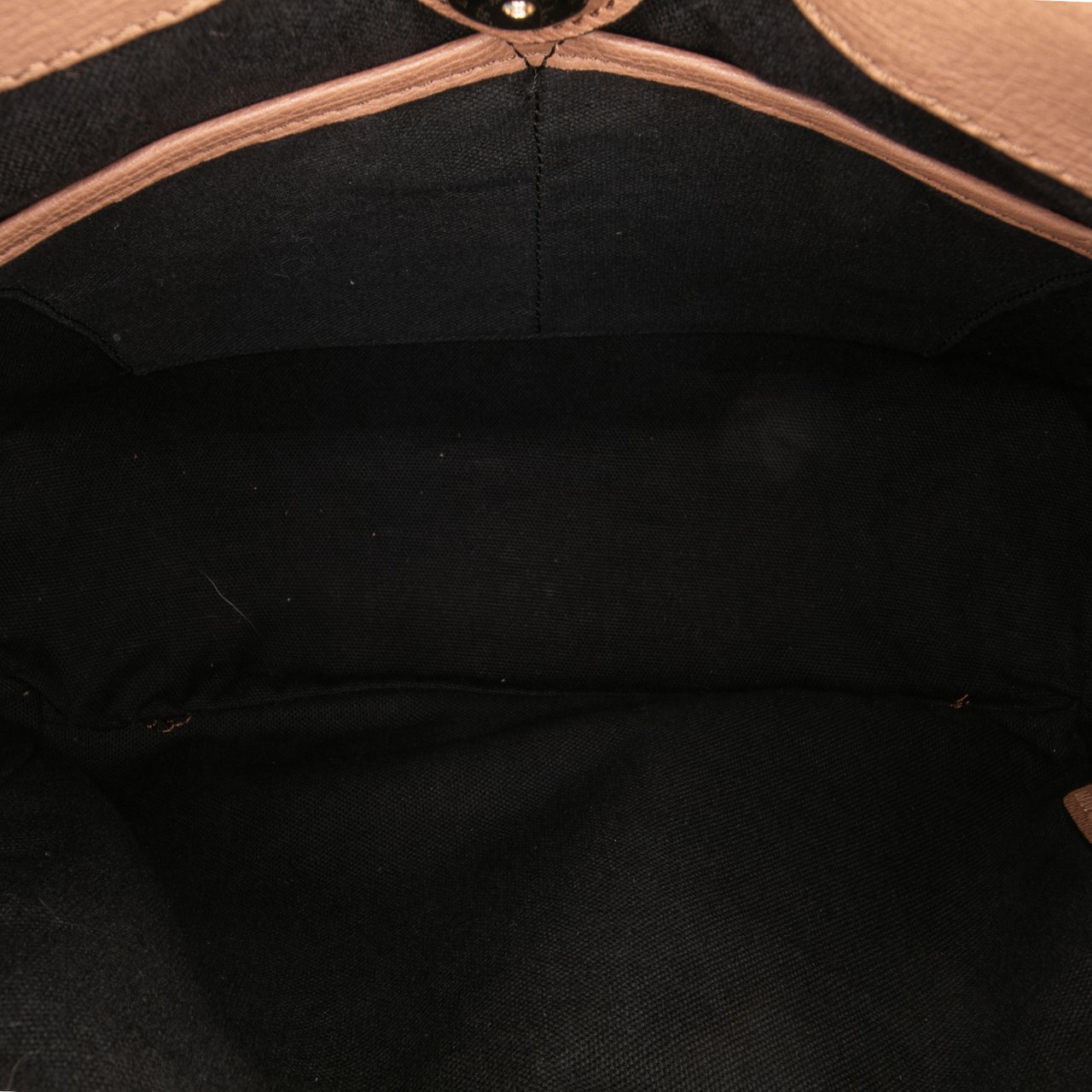 Burberry Medium Leather and House Check Banner Satchel Bruin